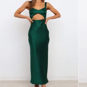 Petal&Pup Summerton Dress in Emerald